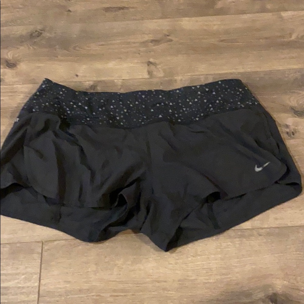 Woman’s Nike dri fit black shorts